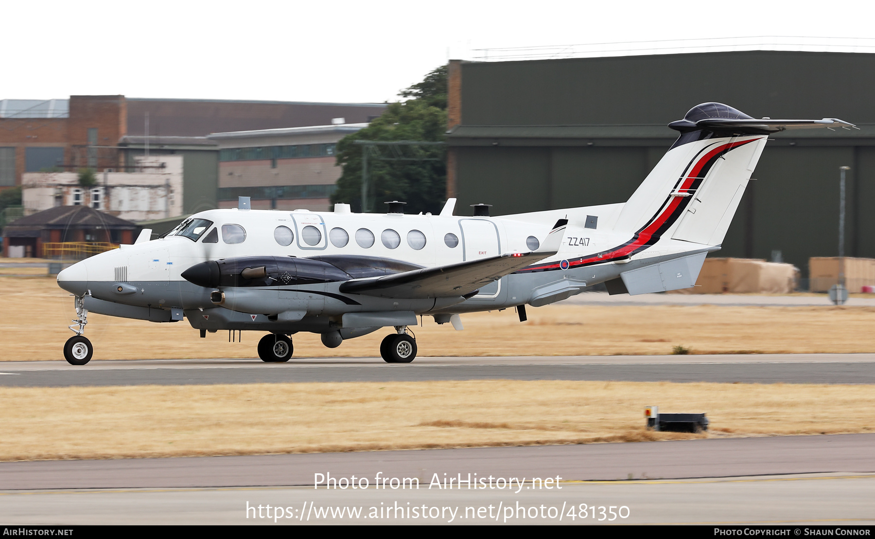 Aircraft Photo of ZZ417 | Hawker Beechcraft 350CER Shadow R1 (300C) | UK - Air Force | AirHistory.net #481350