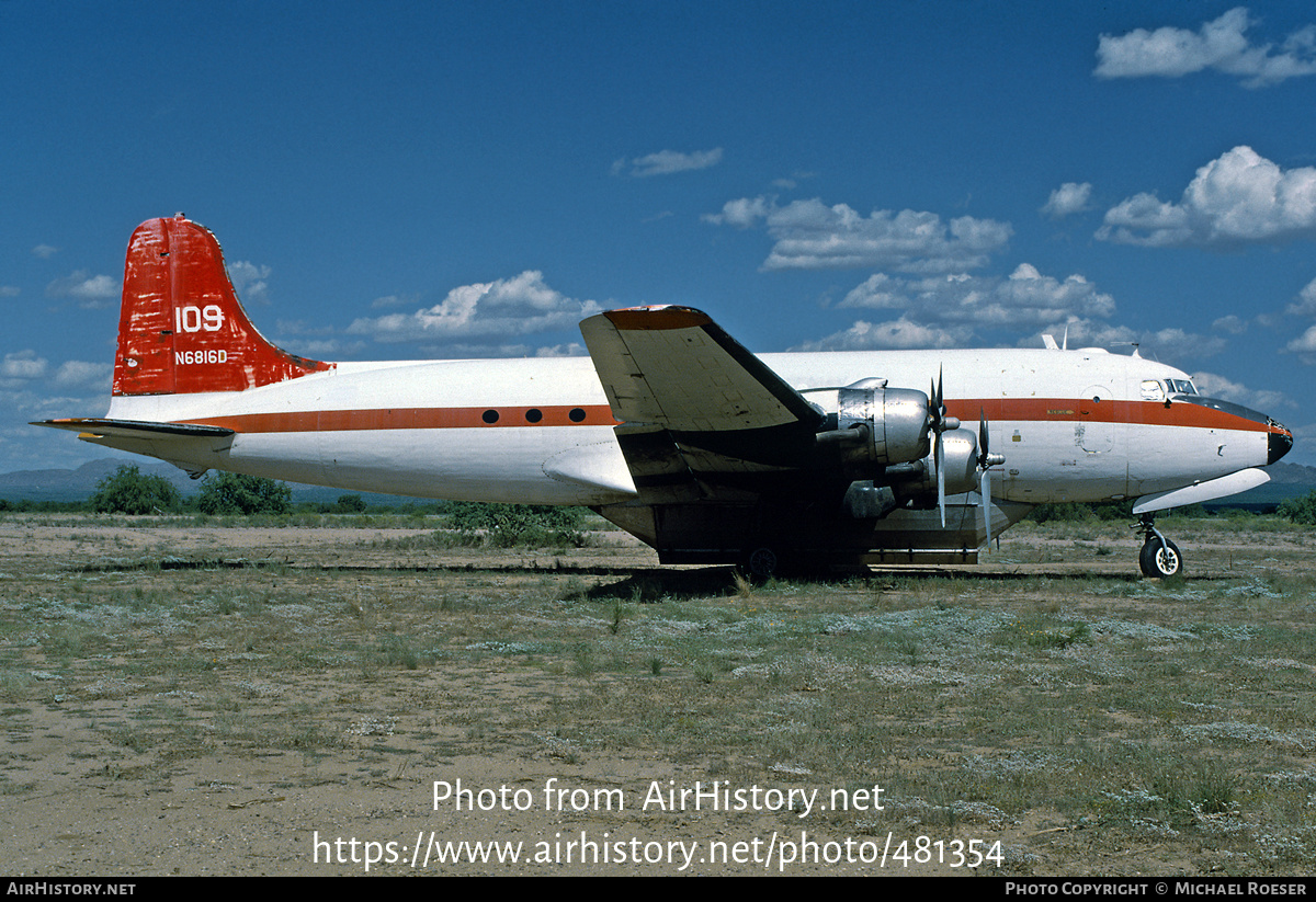 Aircraft Photo of N6816D | Douglas C-54Q/AT Skymaster | AirHistory.net #481354