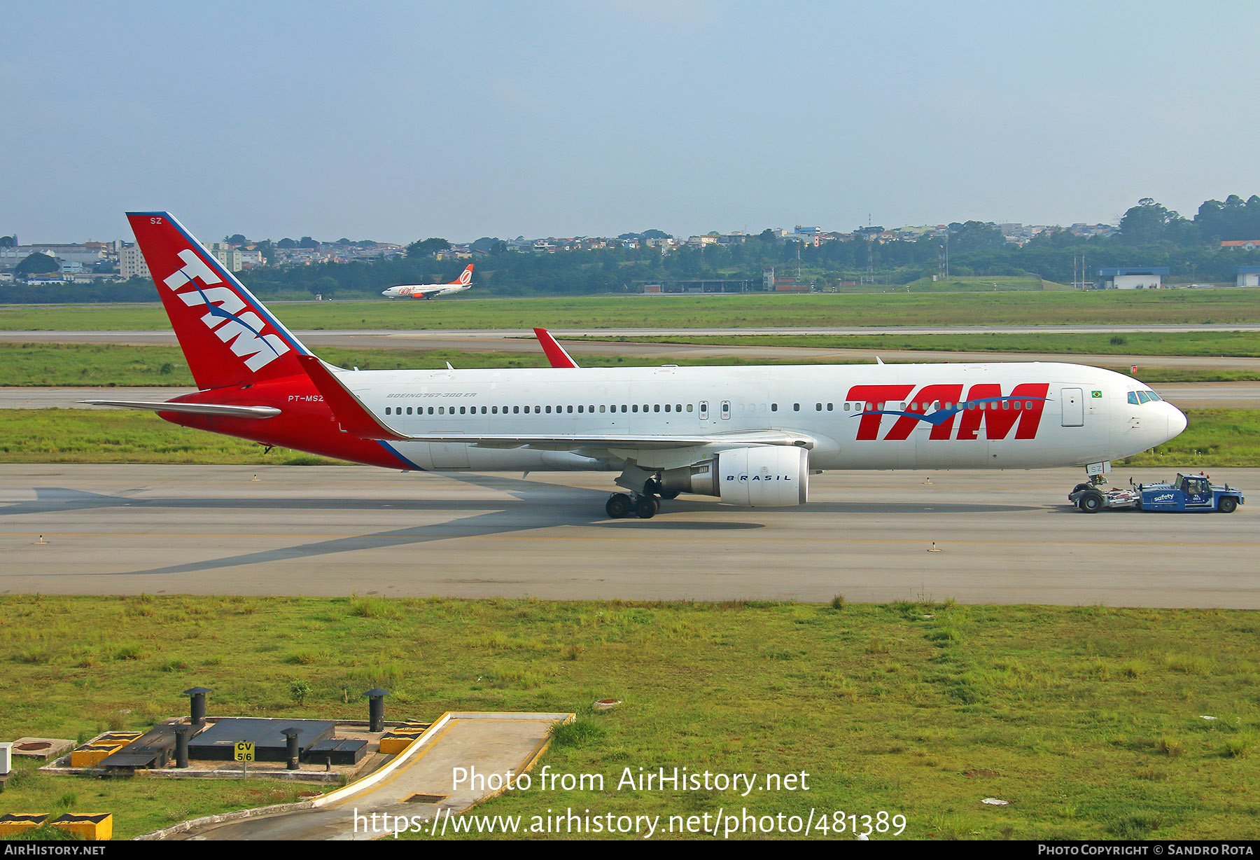 Aircraft Photo of PT-MSZ | Boeing 767-316/ER | TAM Linhas Aéreas | AirHistory.net #481389