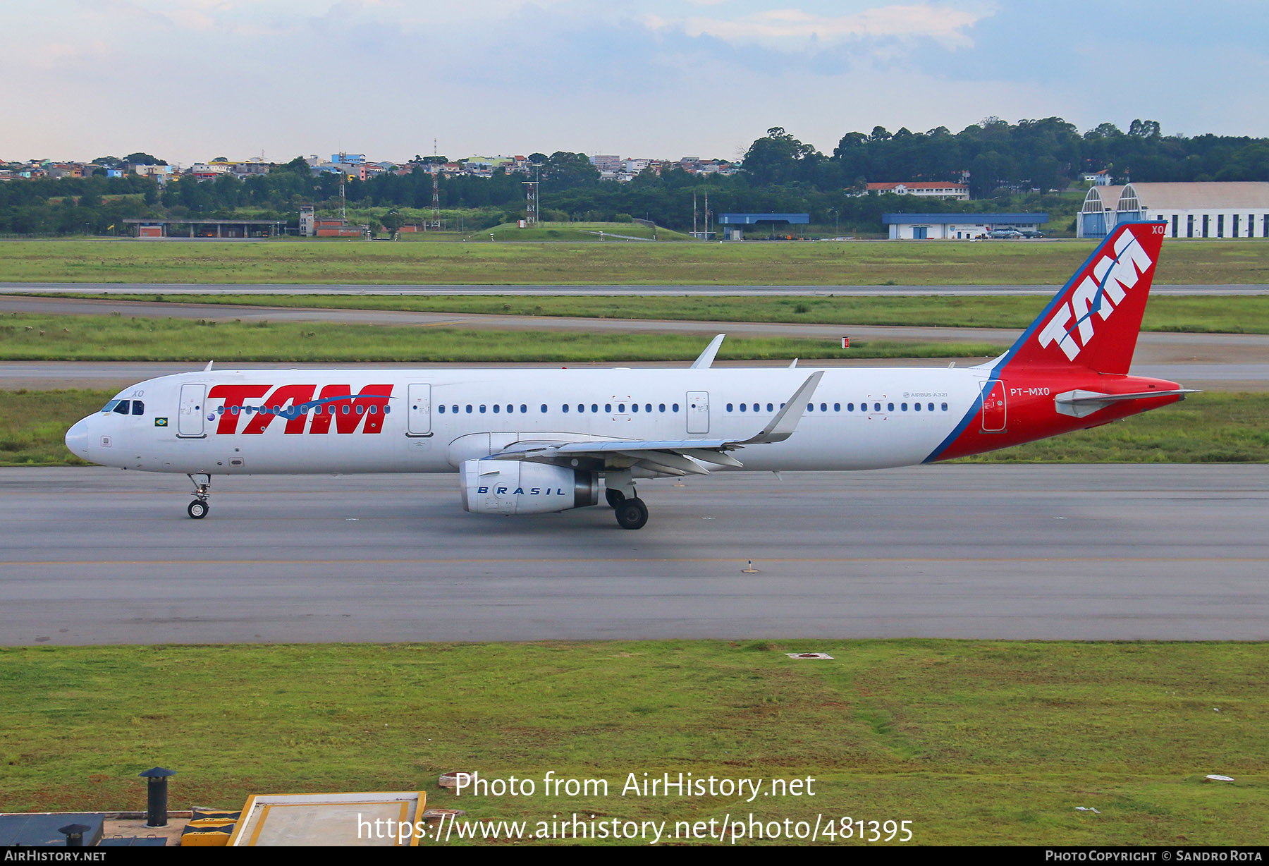 Aircraft Photo of PT-MXO | Airbus A321-231 | TAM Linhas Aéreas | AirHistory.net #481395