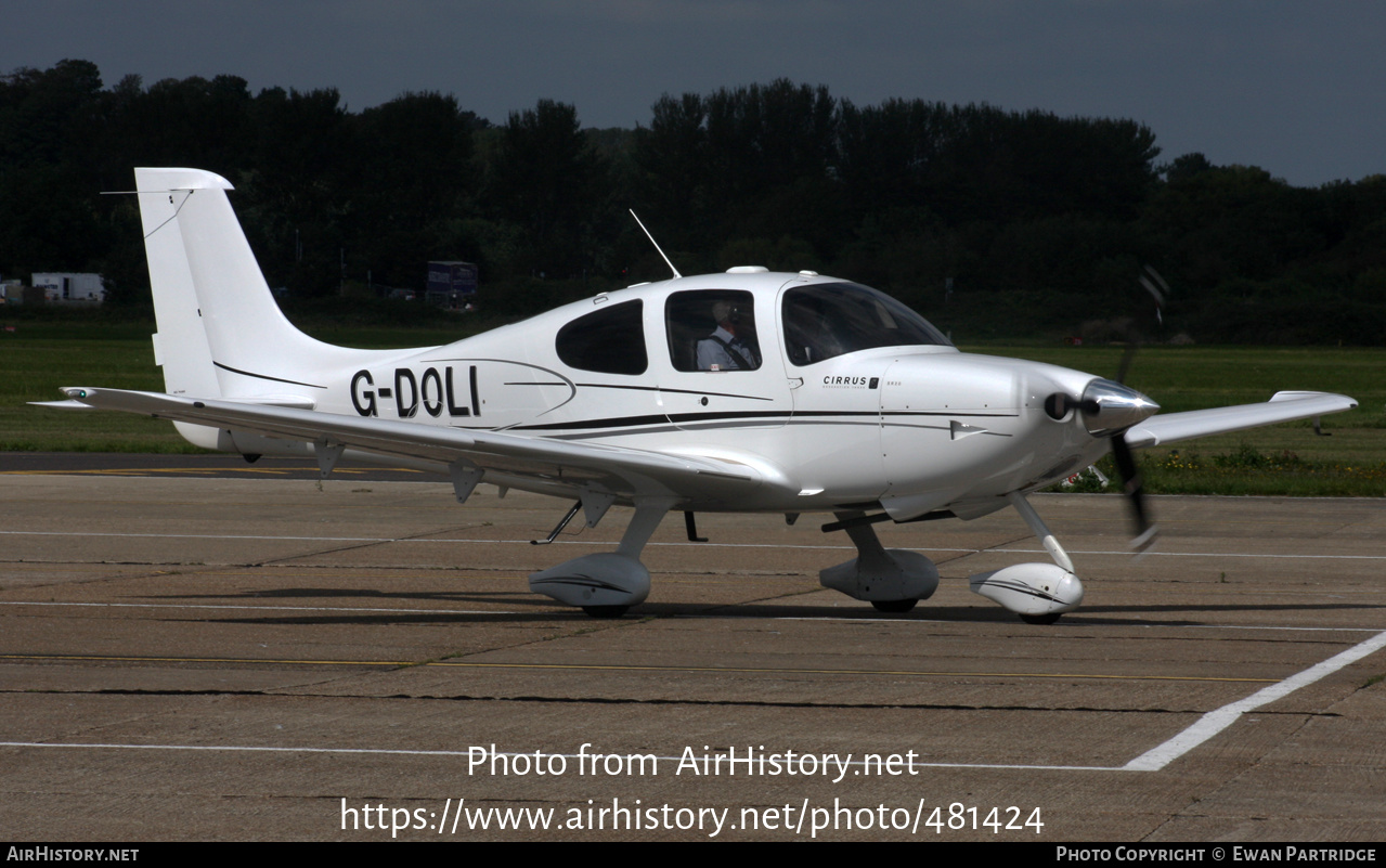 Aircraft Photo of G-DOLI | Cirrus SR-20 G3-GTS | AirHistory.net #481424