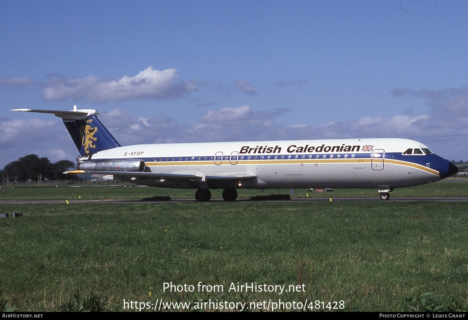 Aircraft Photo of G-AYOP | BAC 111-530FX One-Eleven | British Caledonian Airways | AirHistory.net #481428