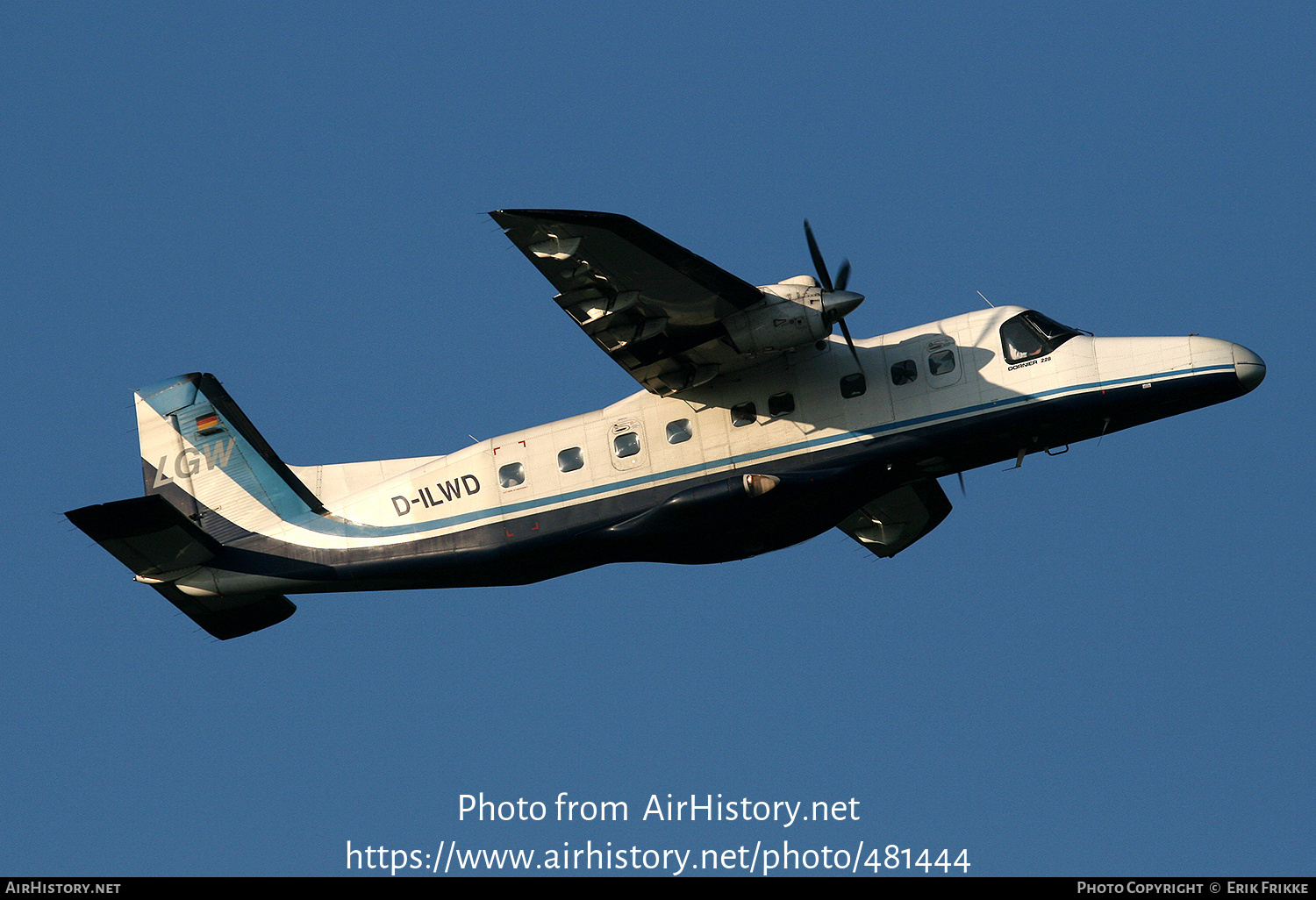 Aircraft Photo of D-ILWD | Dornier 228-202 | LGW - Luftfahrtgesellschaft Walter | AirHistory.net #481444