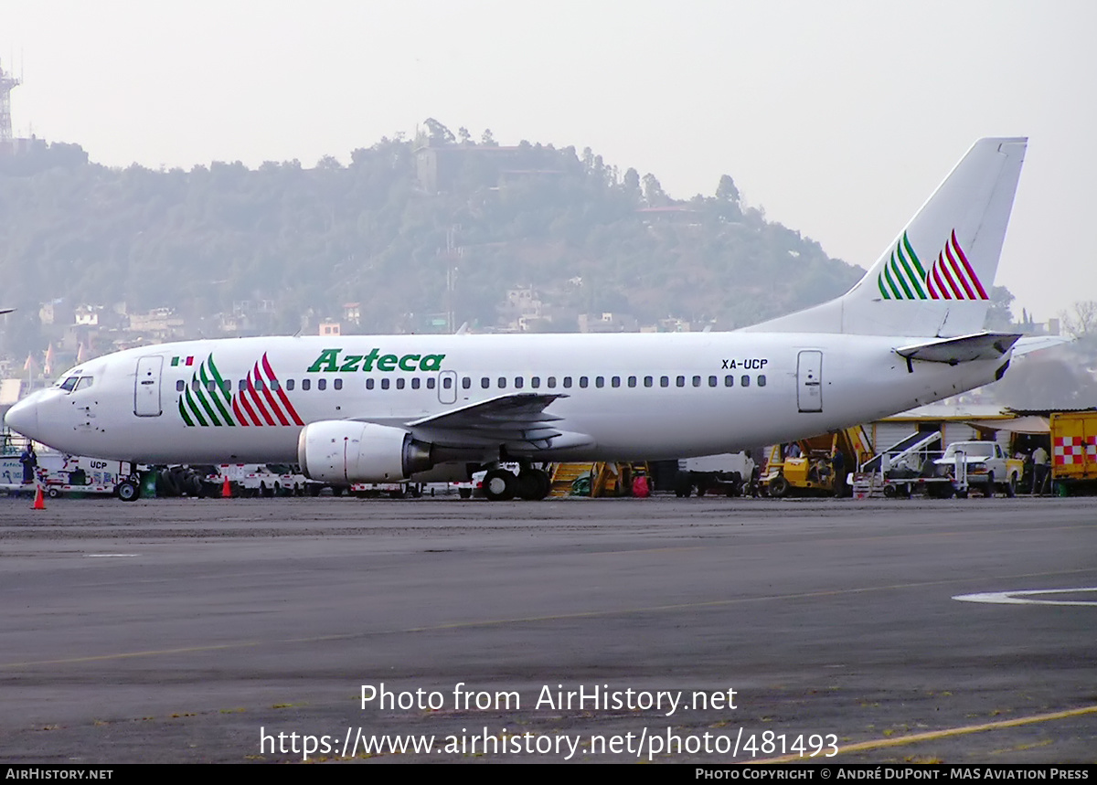 Aircraft Photo of XA-UCP | Boeing 737-33A | Líneas Aéreas Azteca | AirHistory.net #481493