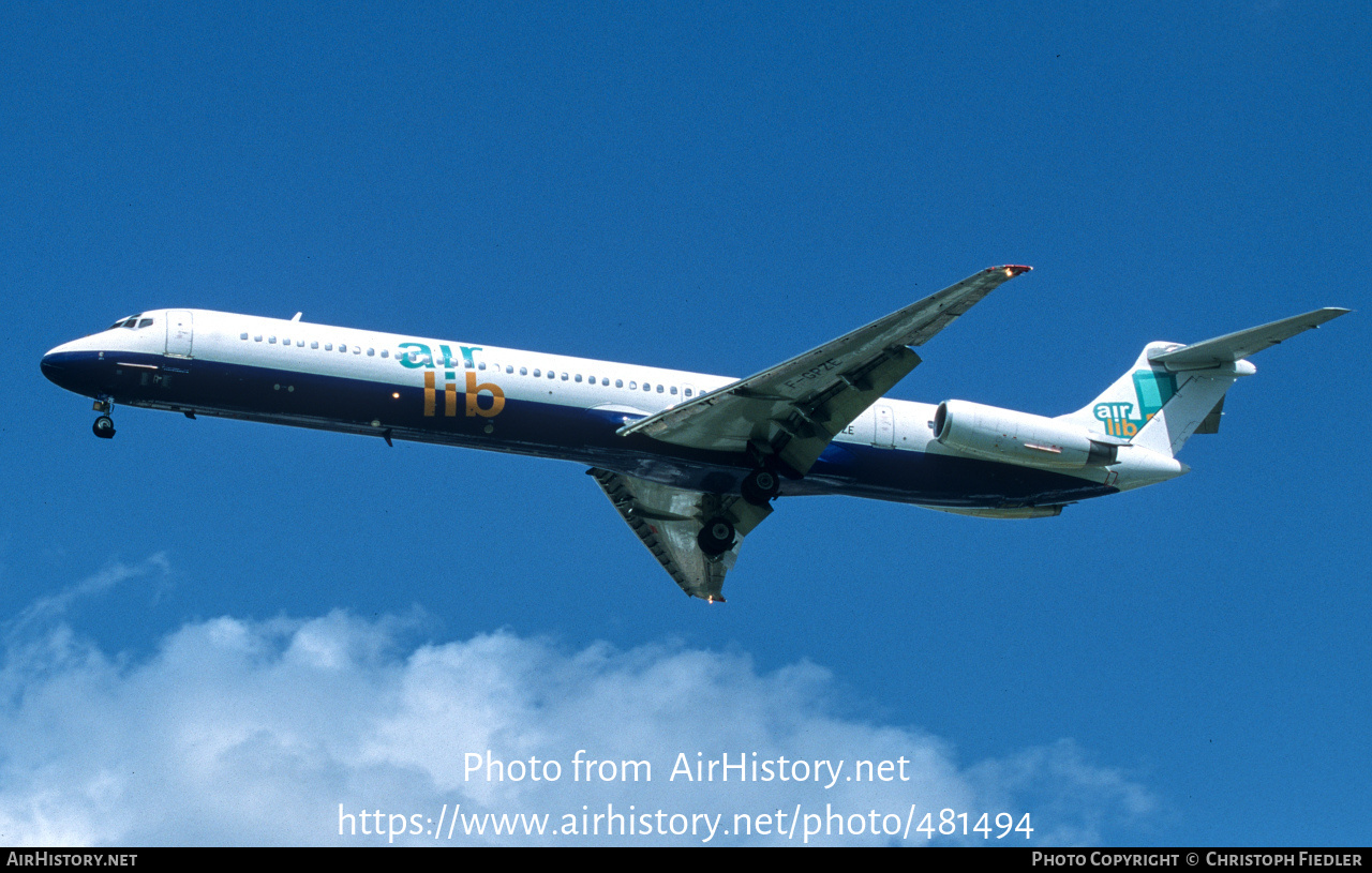 Aircraft Photo of F-GPZE | McDonnell Douglas MD-82 (DC-9-82) | Air Lib | AirHistory.net #481494