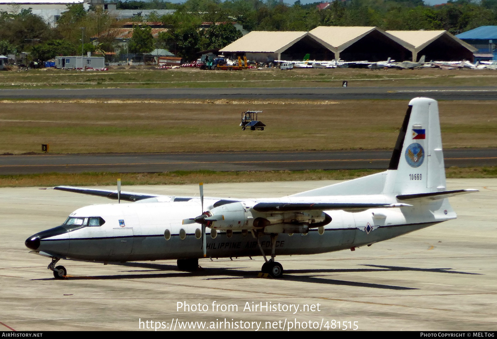 Aircraft Photo of 10669 | Fokker F27-500 Friendship | Philippines - Air Force | AirHistory.net #481515