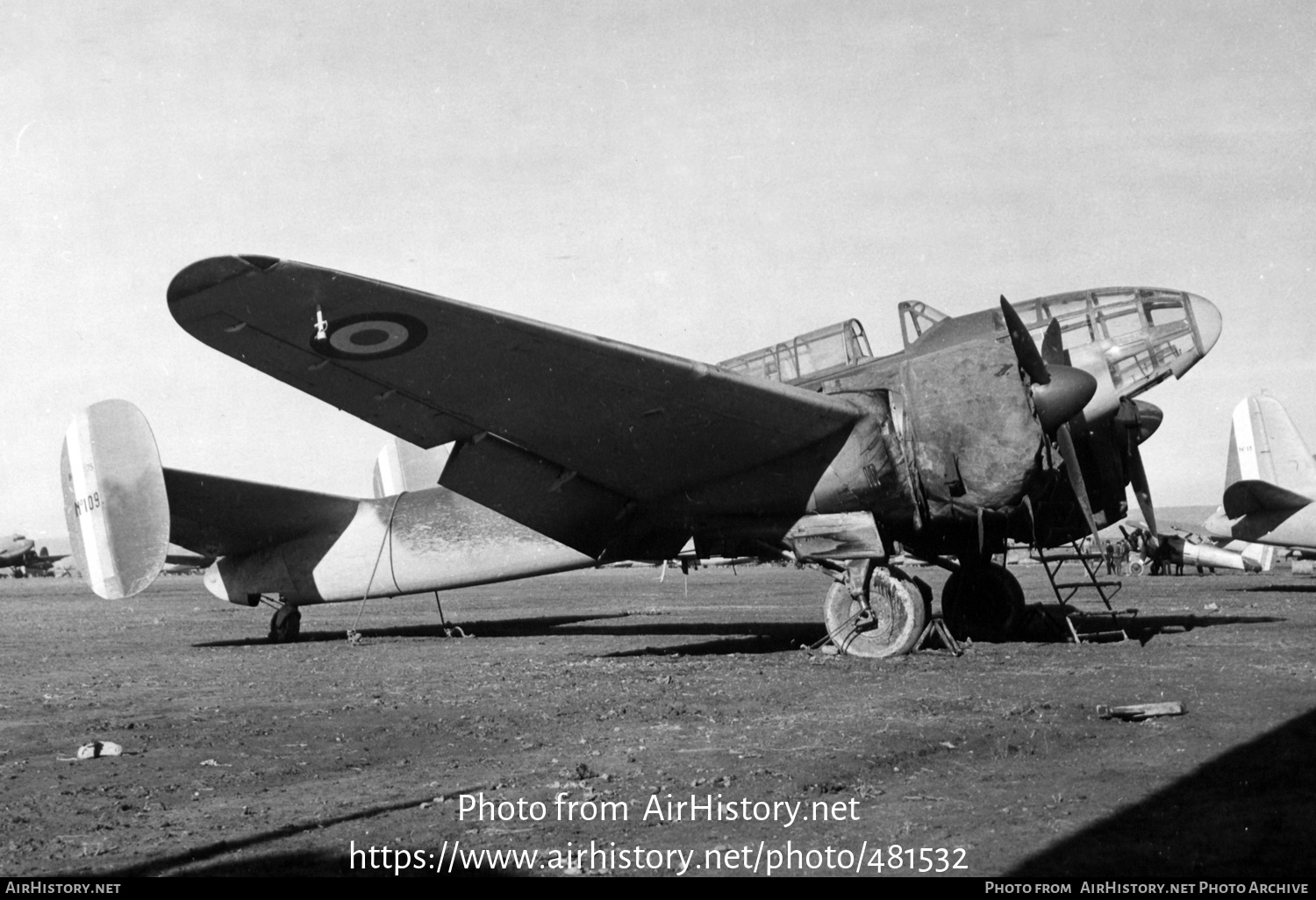 Aircraft Photo of 109 | Bloch MB.175 | France - Air Force | AirHistory.net #481532