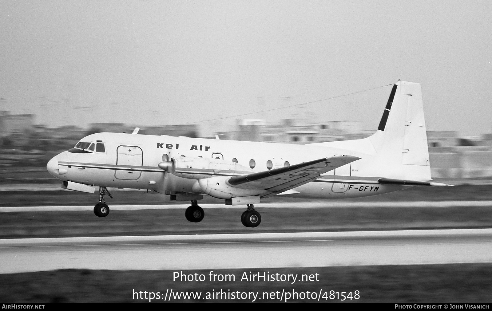 Aircraft Photo of F-GFYM | Hawker Siddeley HS-748 Srs2A/264 | Kel Air | AirHistory.net #481548