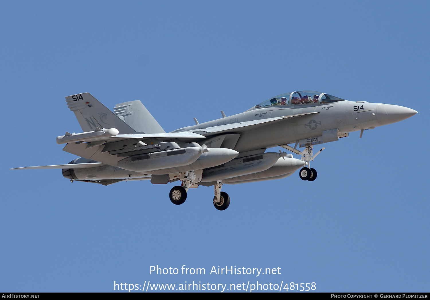 Aircraft Photo of 166900 | Boeing EA-18G Growler | USA - Navy | AirHistory.net #481558