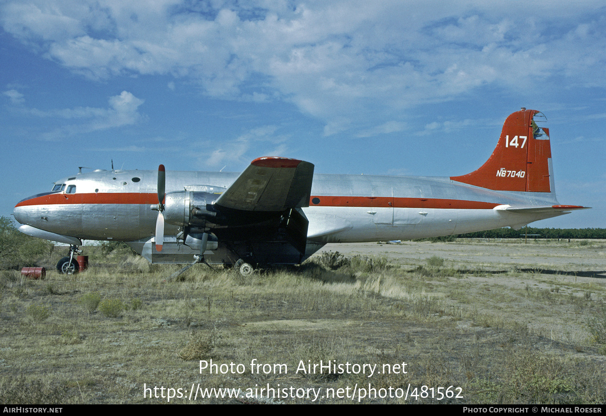 Aircraft Photo of N67040 | Douglas C-54P/AT Skymaster | Central Air Service | AirHistory.net #481562