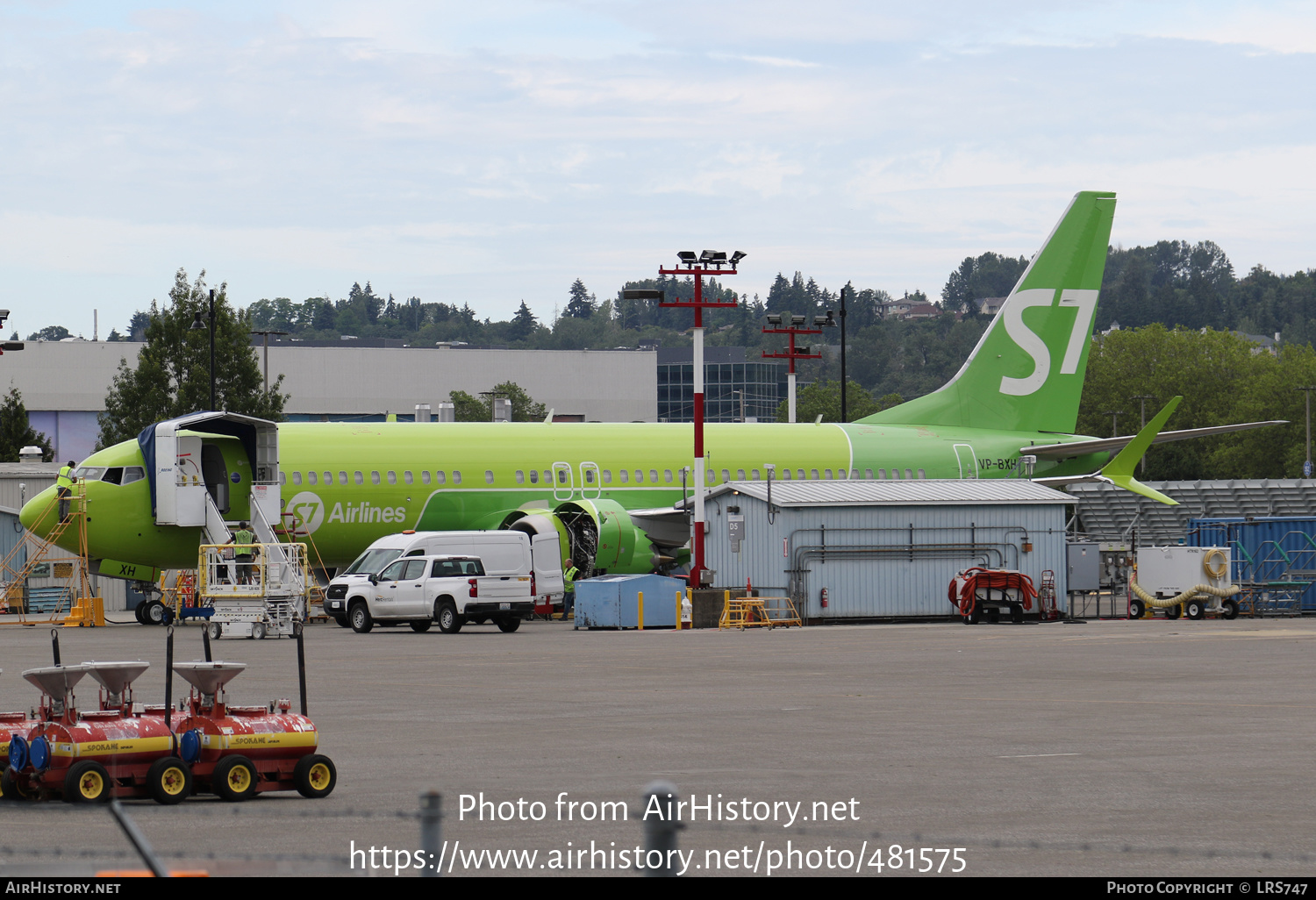 Aircraft Photo of VP-BXH | Boeing 737-8 Max 8 | S7 Airlines | AirHistory.net #481575