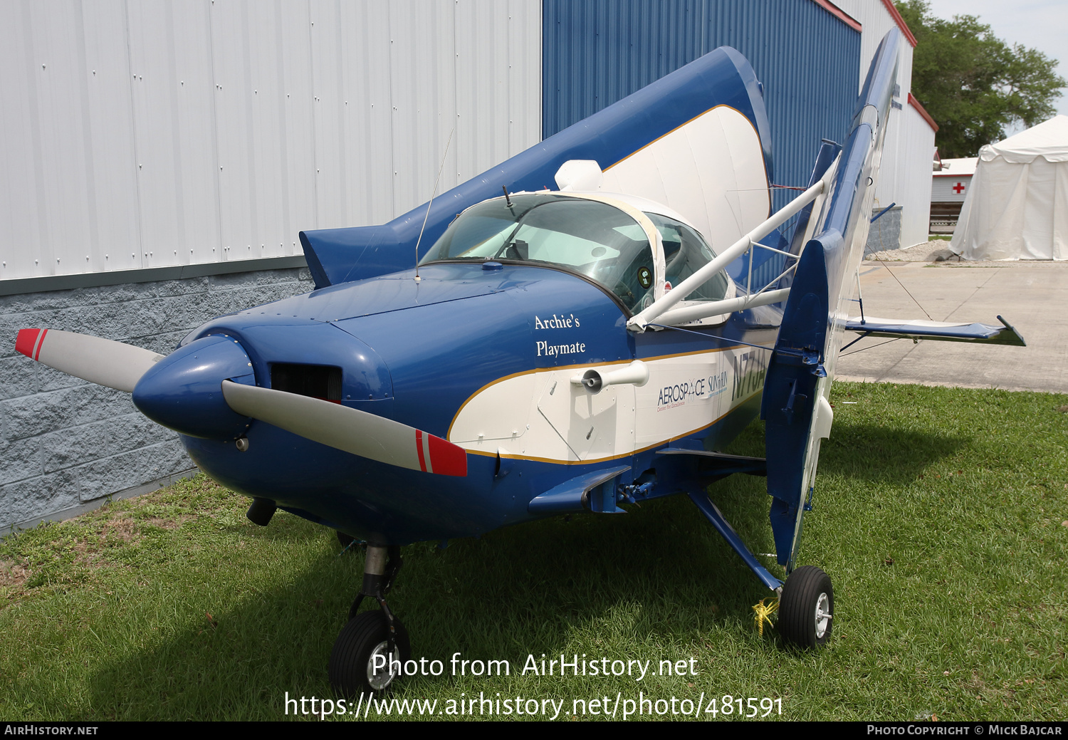 Aircraft Photo of N77JA | Stits SA-11A Playmate | AirHistory.net #481591