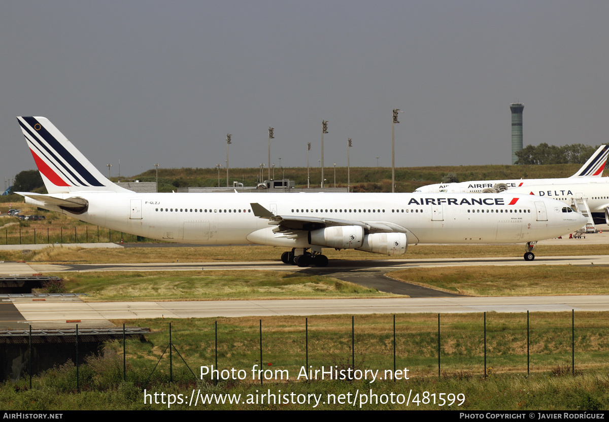 Aircraft Photo of F-GLZJ | Airbus A340-313 | Air France | AirHistory.net #481599