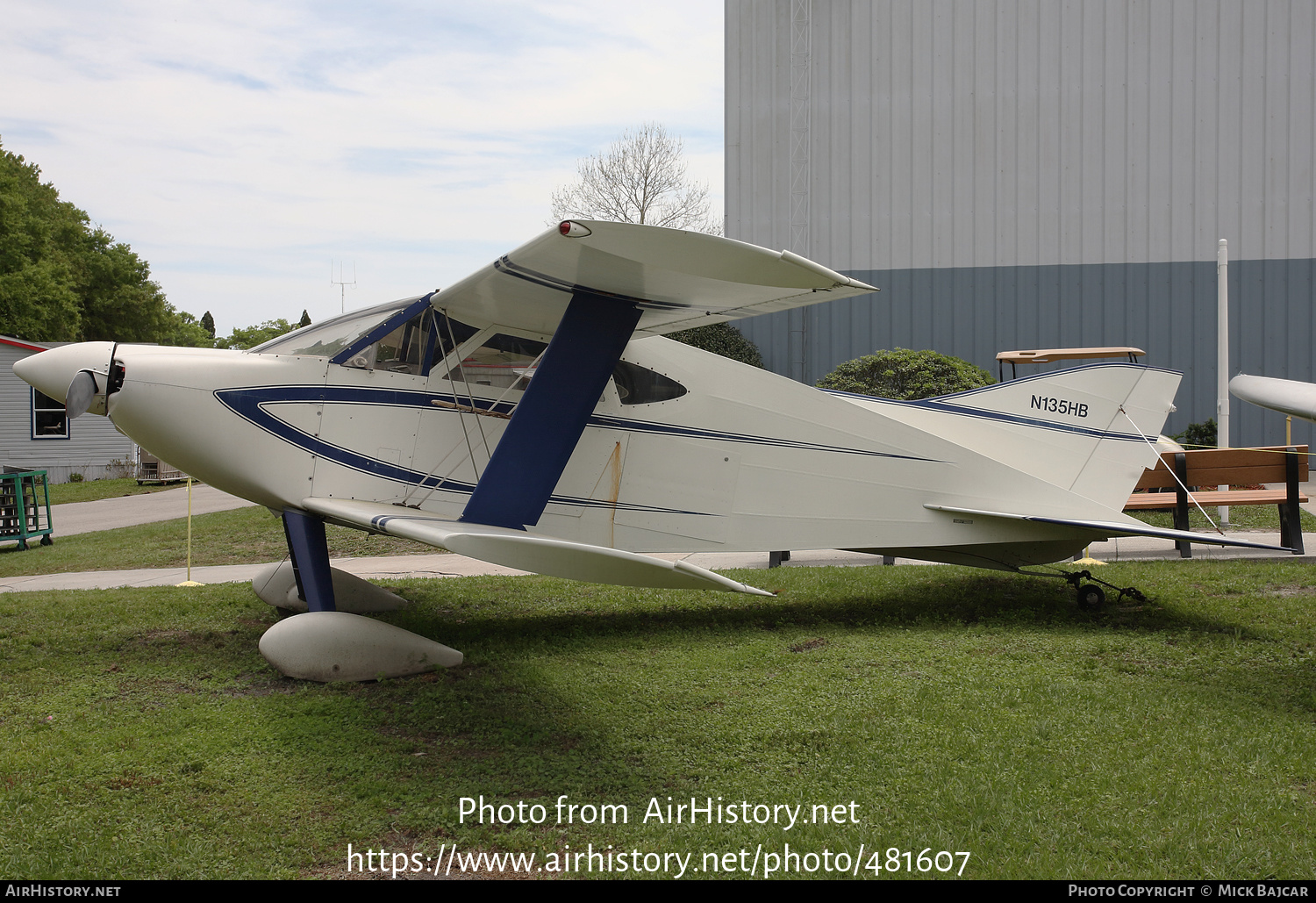 Aircraft Photo of N135HB | Sorrell Hiperbipe SNS-7 | AirHistory.net #481607