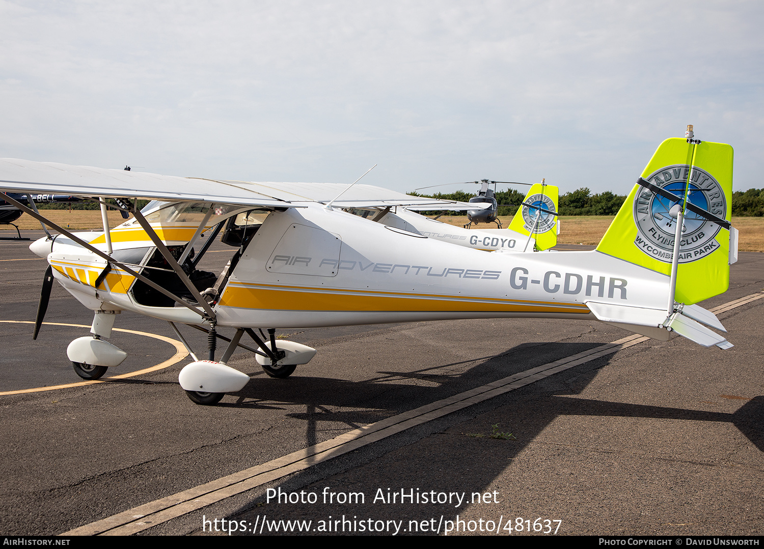 Aircraft Photo of G-CDHR | Comco Ikarus C42-FB80 | Air Adventures Flying Club | AirHistory.net #481637