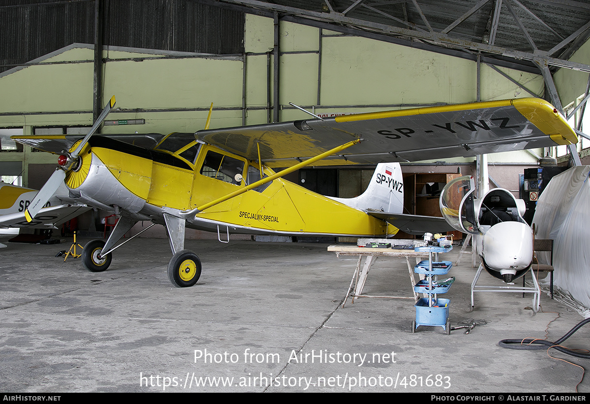 Aircraft Photo of SP-YWZ | Yakovlev Yak-12A | AirHistory.net #481683