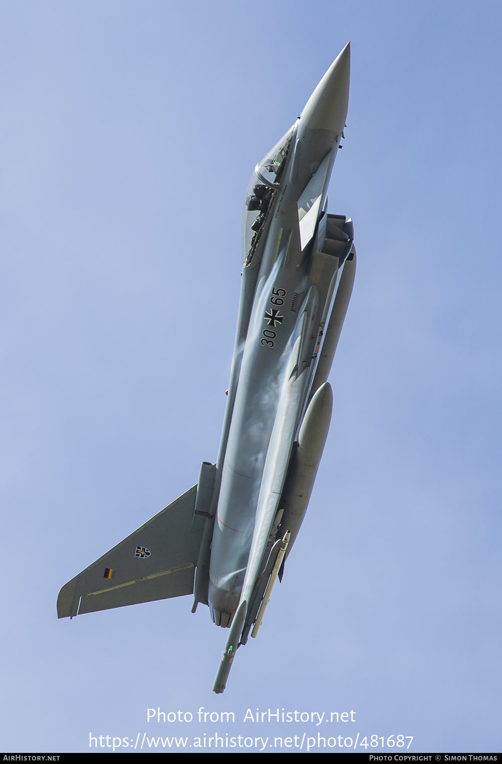 Aircraft Photo of 3065 | Eurofighter EF-2000 Typhoon S | Germany - Air Force | AirHistory.net #481687