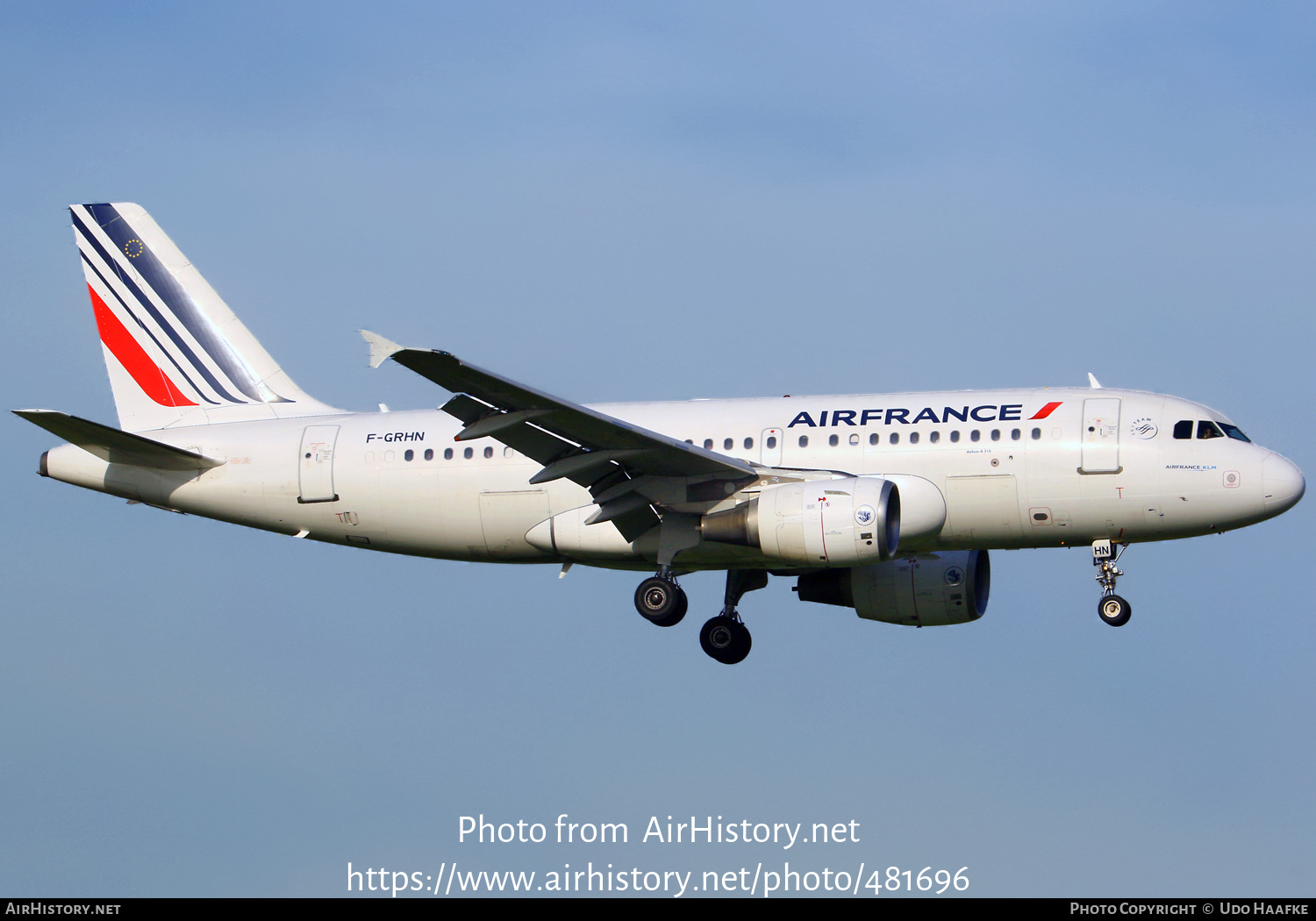 Aircraft Photo of F-GRHN | Airbus A319-111 | Air France | AirHistory.net #481696