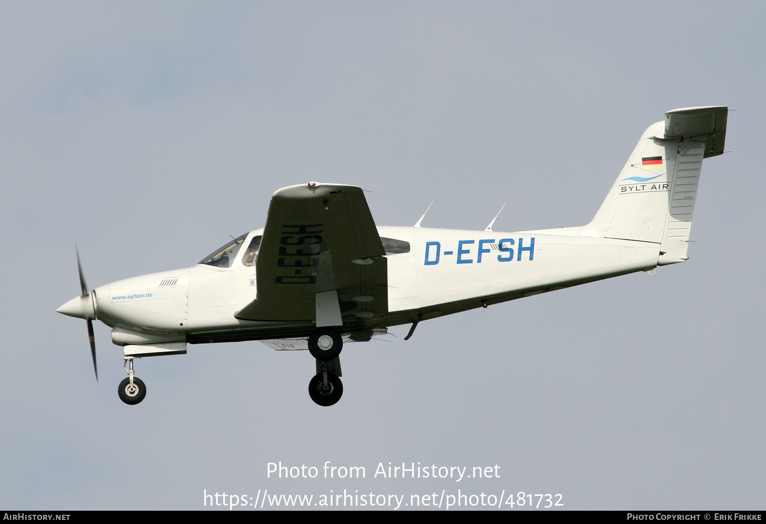 Aircraft Photo of D-EFSH | Piper PA-28RT-201T Turbo Arrow IV | Sylt Air | AirHistory.net #481732