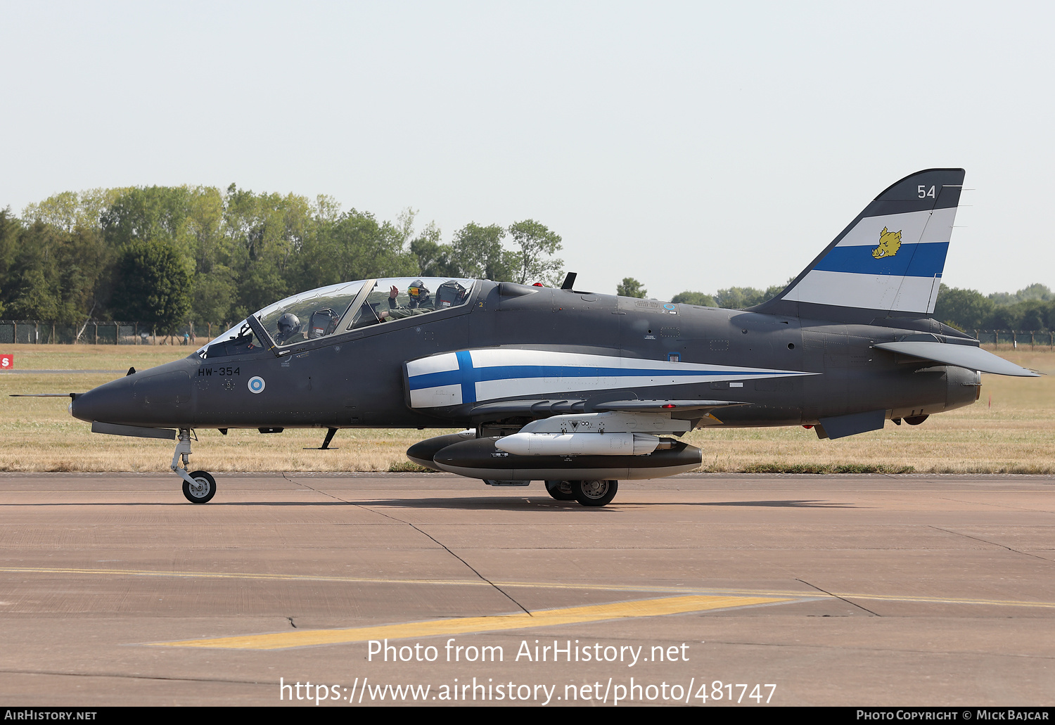 Aircraft Photo of HW-354 | British Aerospace Hawk 51A | Finland - Air Force | AirHistory.net #481747