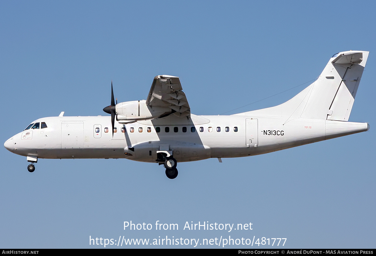 Aircraft Photo of N313CG | ATR ATR-42-320 | AirHistory.net #481777