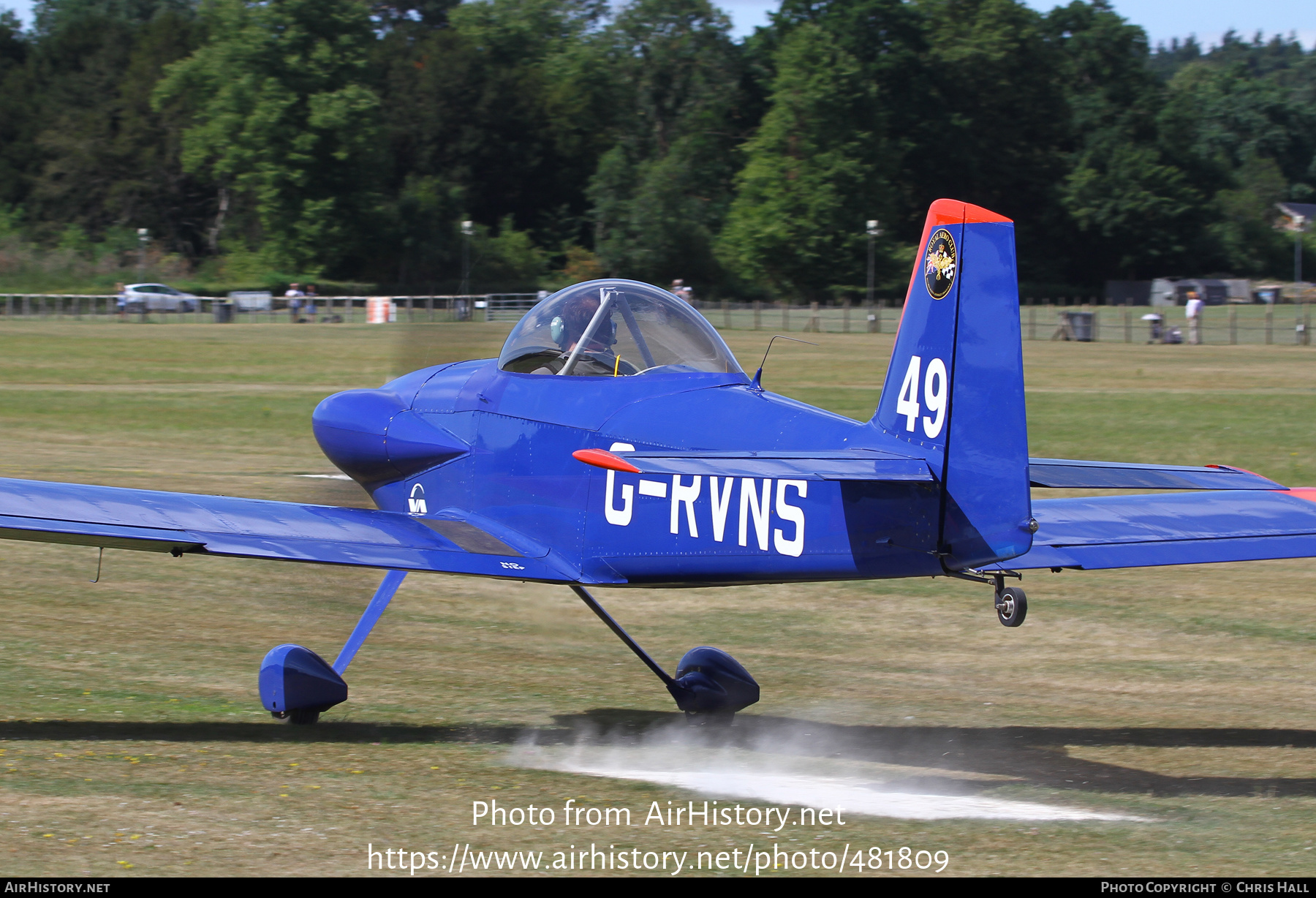 Aircraft Photo of G-RVNS | Van's RV-4 | AirHistory.net #481809