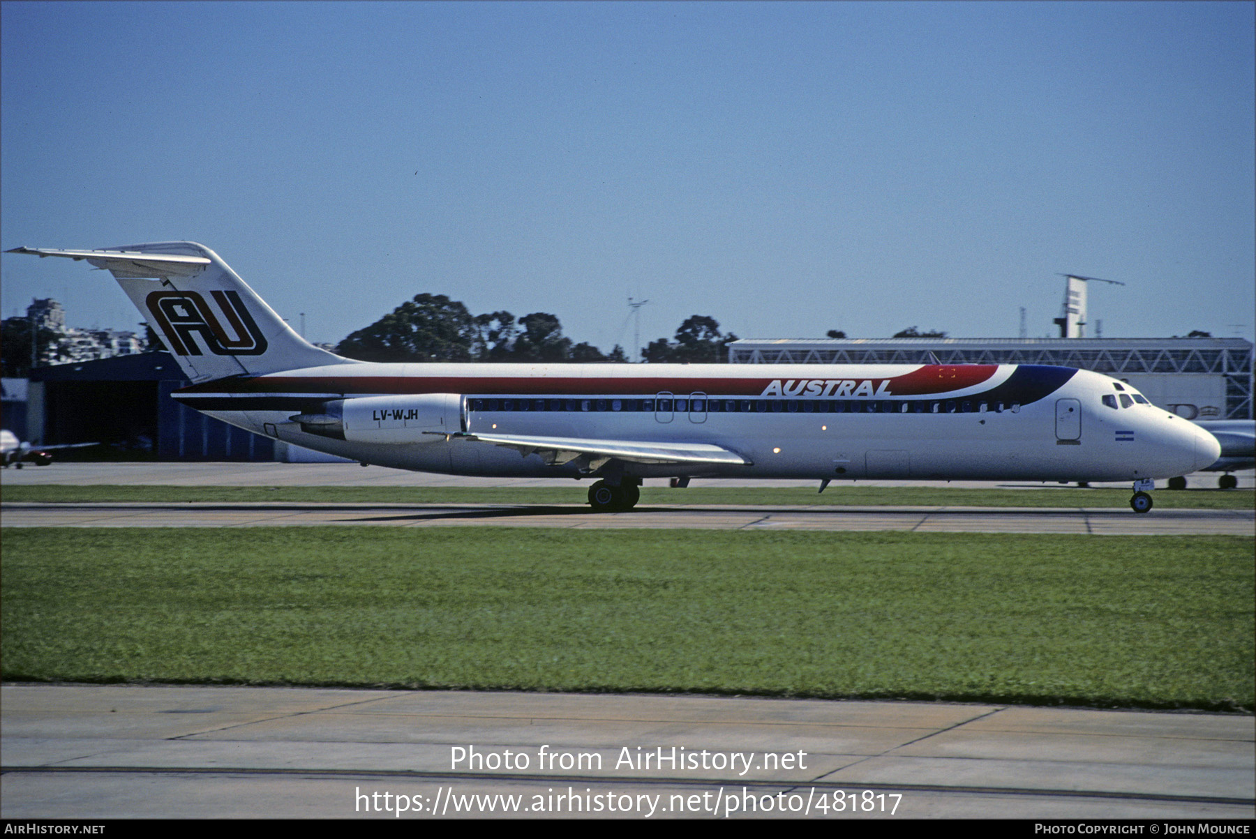 Aircraft Photo of LV-WJH | McDonnell Douglas DC-9-32 | Austral Líneas Aéreas | AirHistory.net #481817