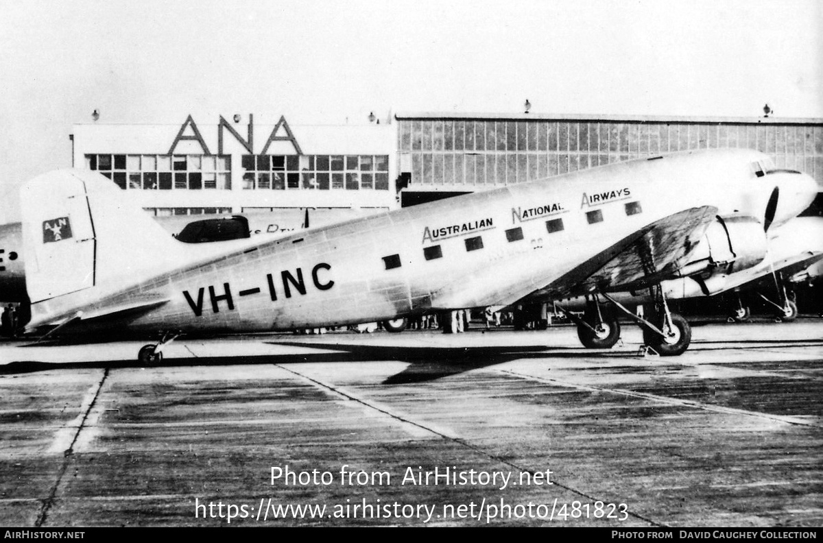 Aircraft Photo of VH-INC | Douglas C-47A Skytrain | Australian National Airways - ANA | AirHistory.net #481823