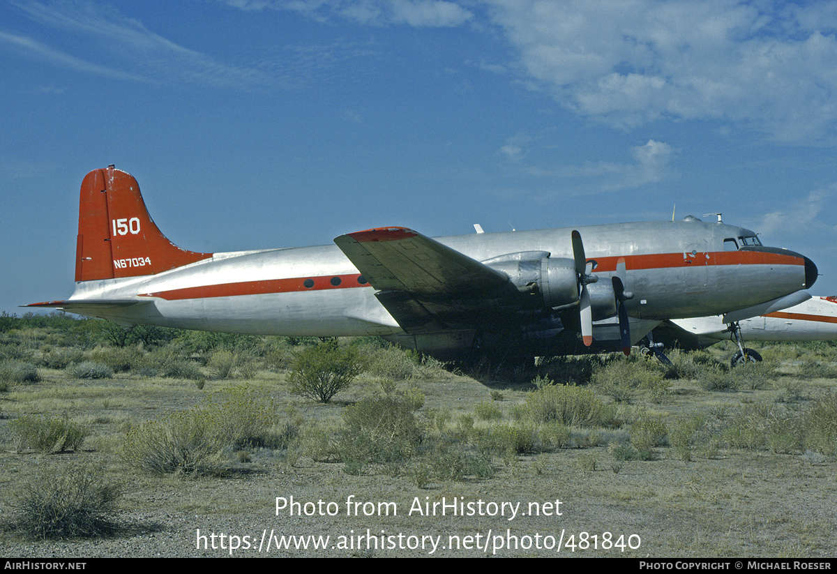 Aircraft Photo of N67034 | Douglas C-54Q/AT Skymaster | Central Air Service | AirHistory.net #481840