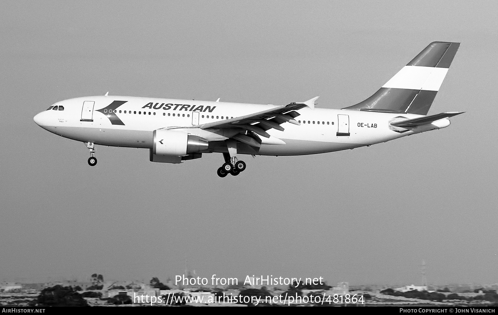 Aircraft Photo of OE-LAB | Airbus A310-324 | Austrian Airlines | AirHistory.net #481864