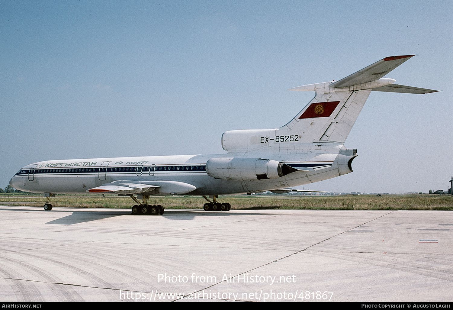 Aircraft Photo of EX-85252 | Tupolev Tu-154B-1 | Kyrghyzstan Airlines | AirHistory.net #481867