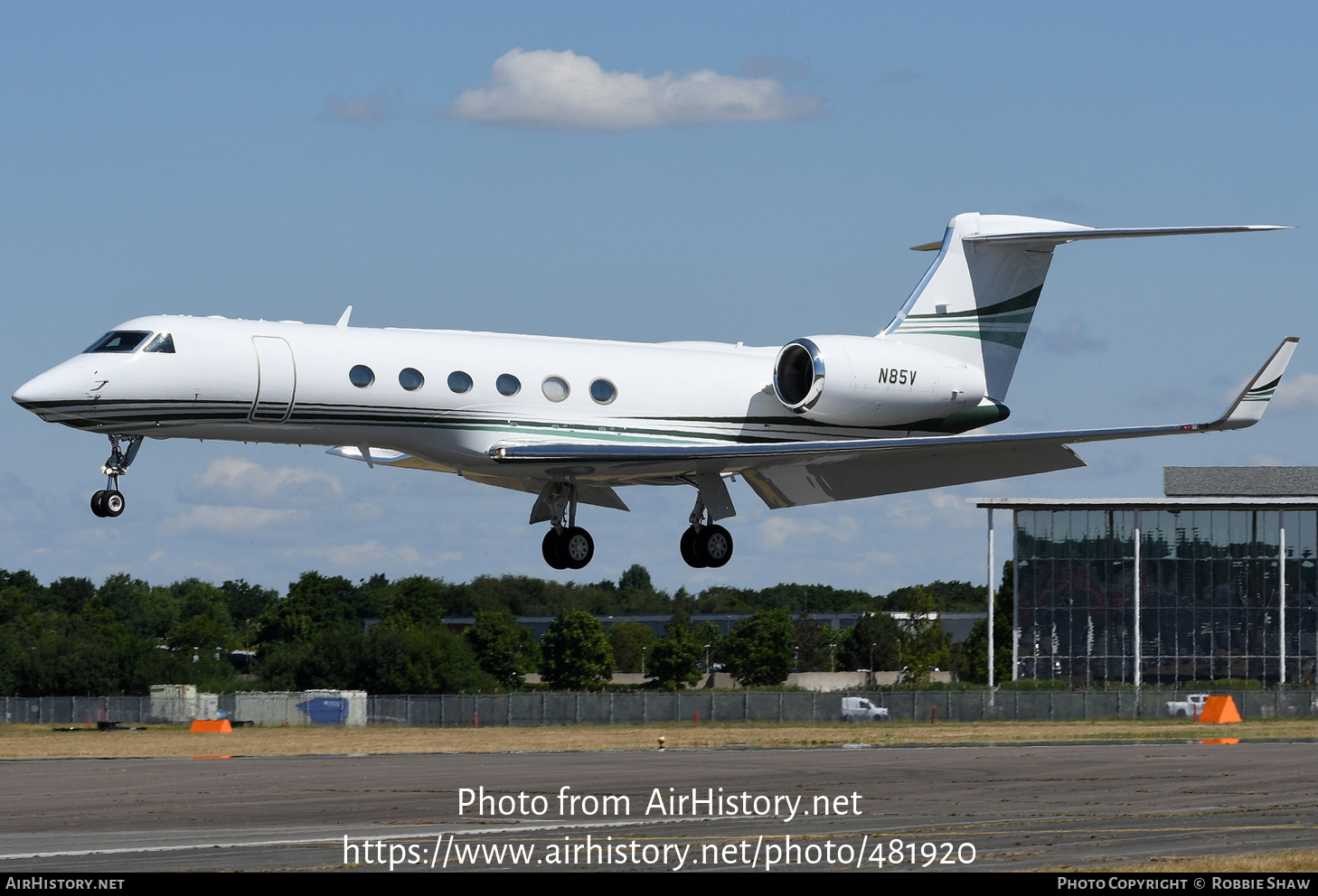 Aircraft Photo of N85V | Gulfstream Aerospace G-V Gulfstream V | AirHistory.net #481920