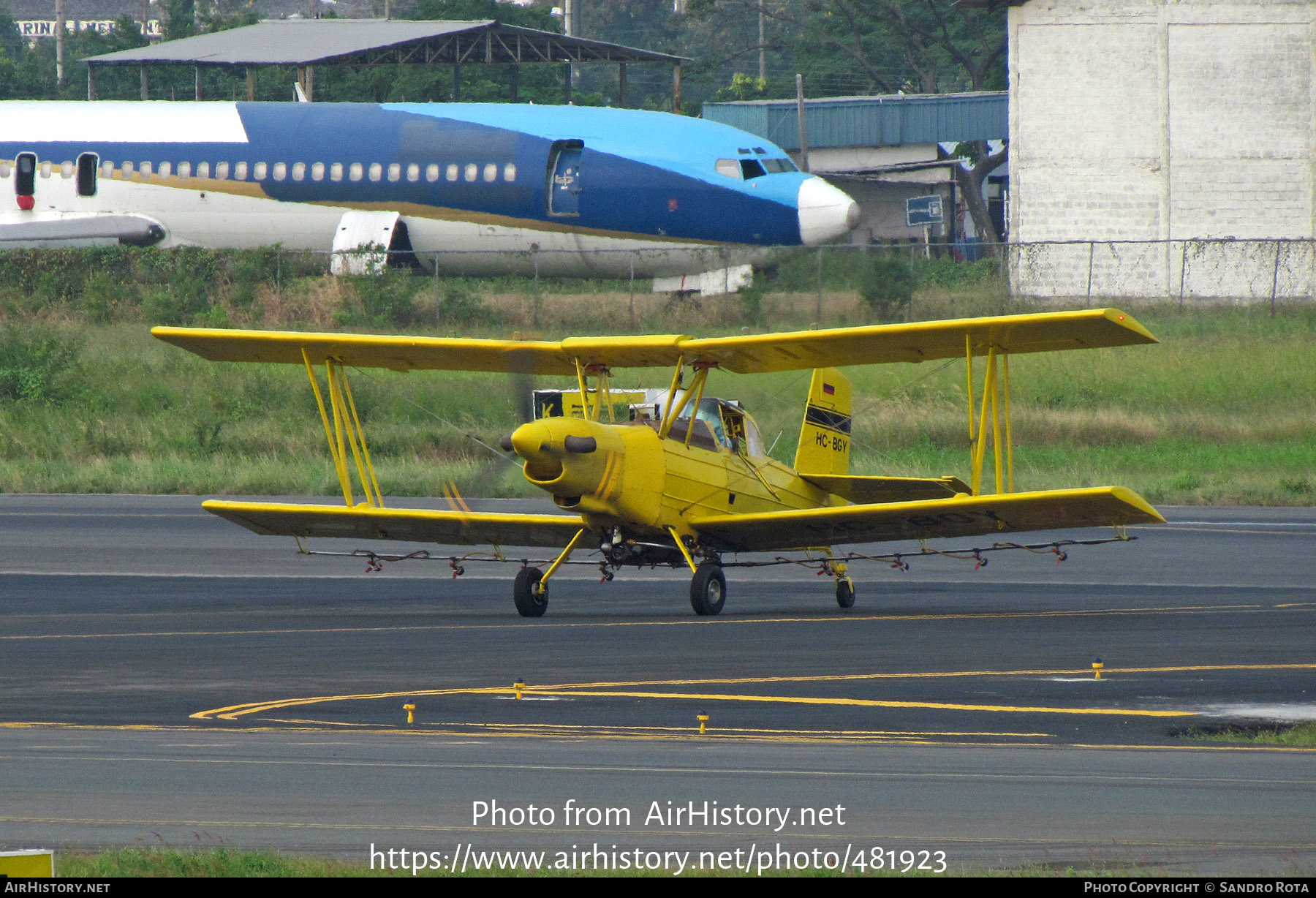 Aircraft Photo of HC-BGY | Grumman American G-164B Ag-Cat B | AirHistory.net #481923