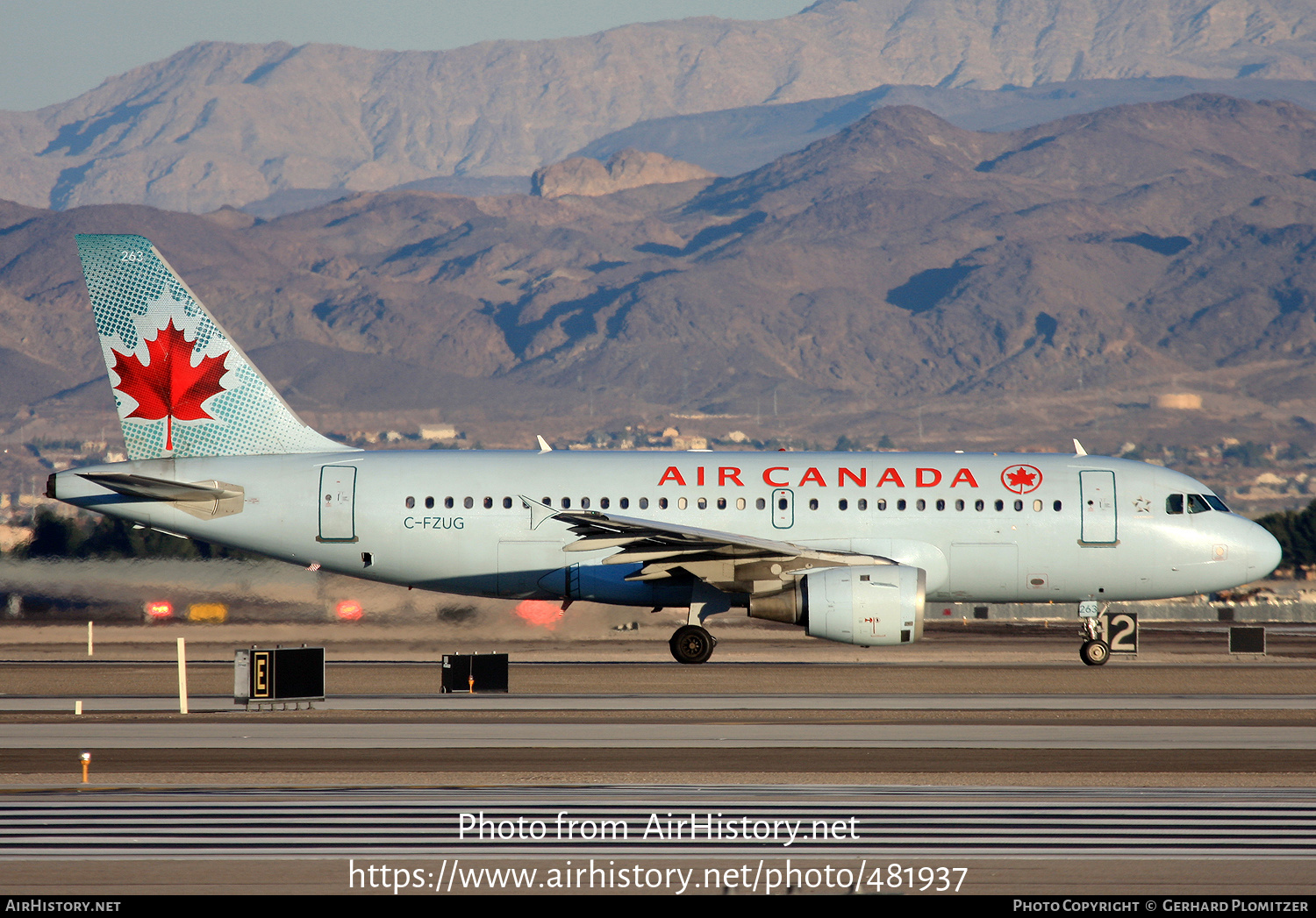 Aircraft Photo of C-FZUG | Airbus A319-114 | Air Canada | AirHistory.net #481937