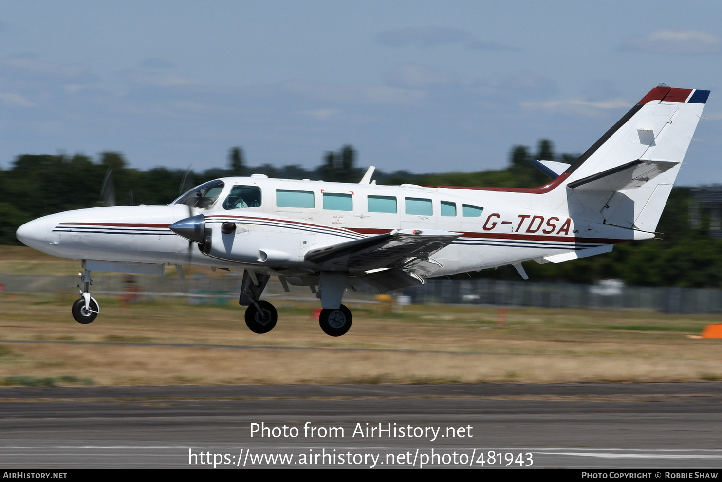 Aircraft Photo of G-TDSA | Reims F406 Caravan II | AirHistory.net #481943