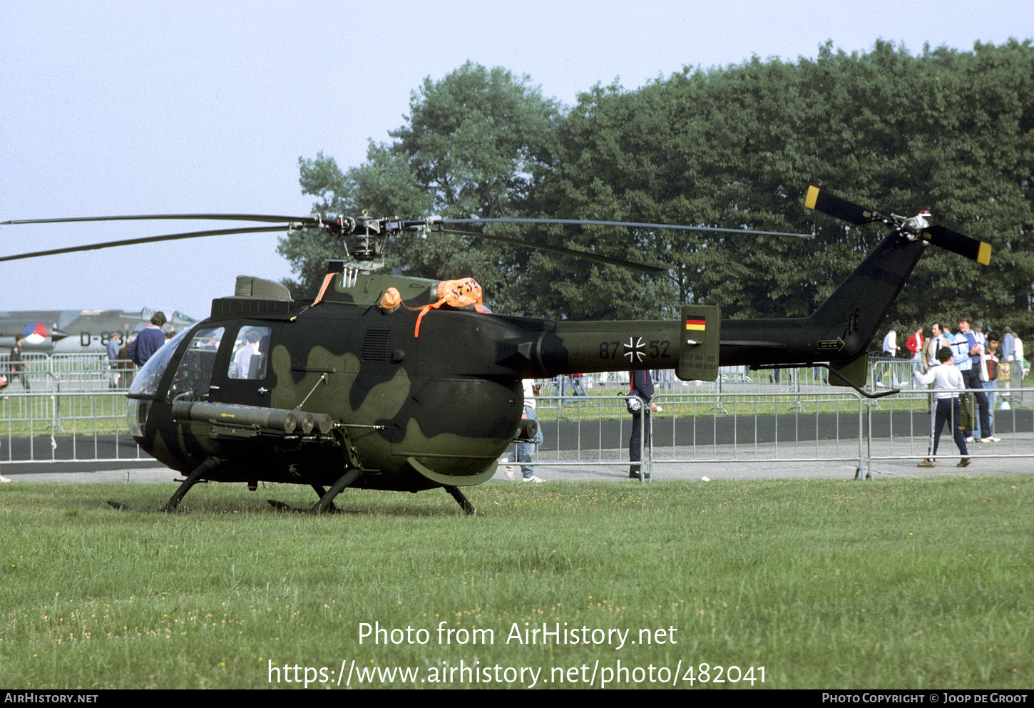 Aircraft Photo of 8752 | MBB BO-105P (PAH-1) | Germany - Army | AirHistory.net #482041