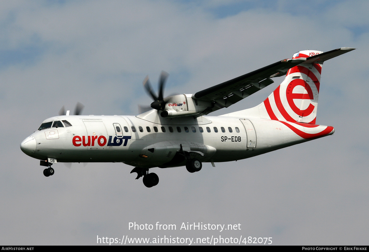 Aircraft Photo of SP-EDB | ATR ATR-42-500 | EuroLOT | AirHistory.net #482075