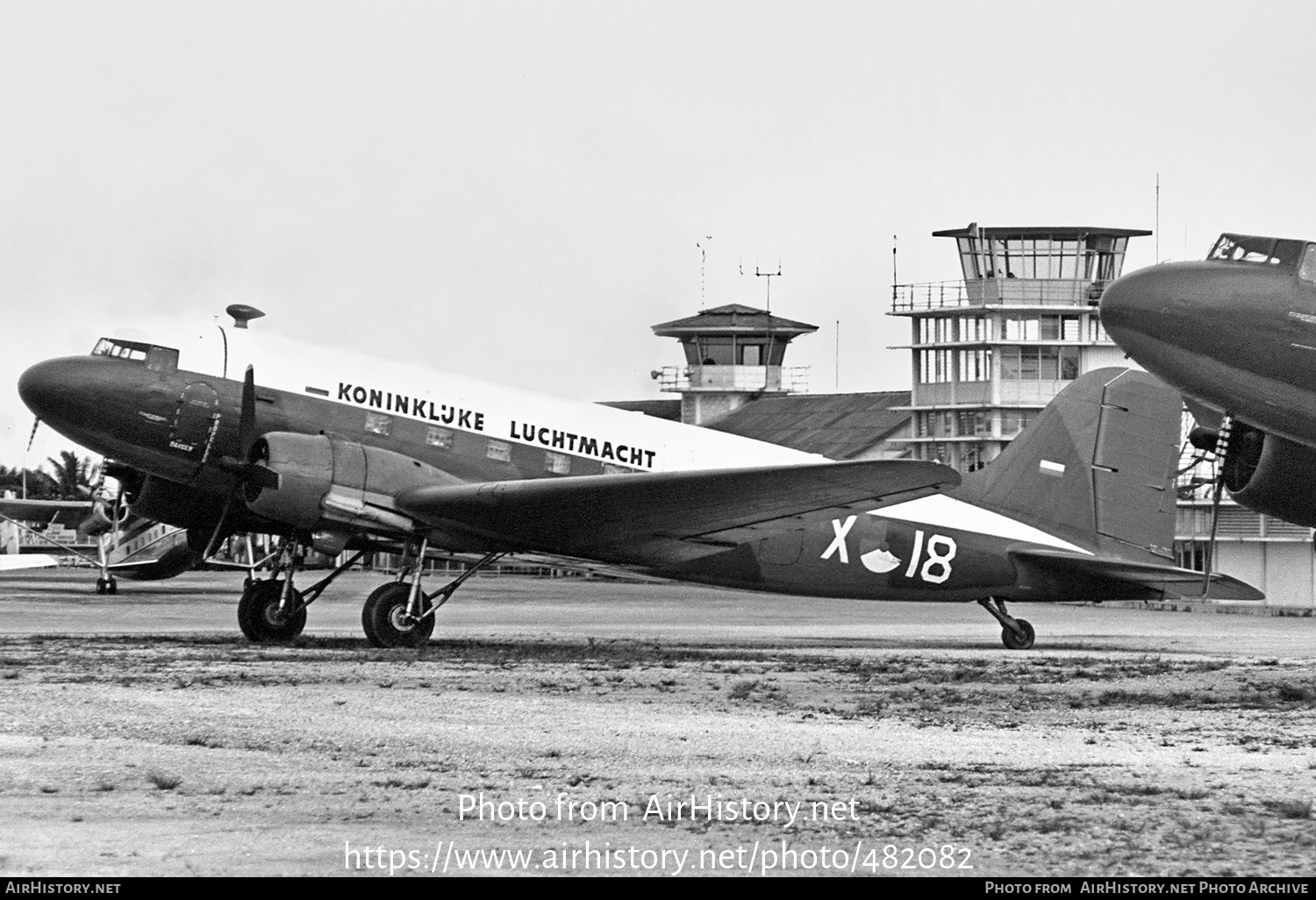 Aircraft Photo of X-18 | Douglas C-47A Dakota | Netherlands - Air Force | AirHistory.net #482082