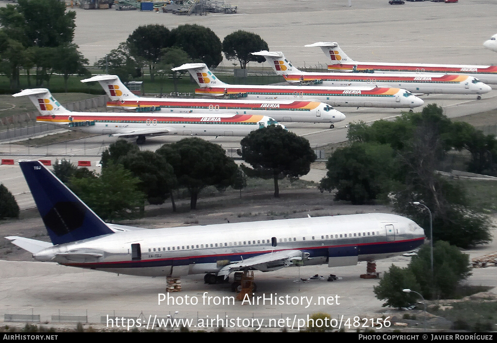 Aircraft Photo of XA-TOJ | Boeing 767-283/ER | AeroMéxico | AirHistory.net #482156