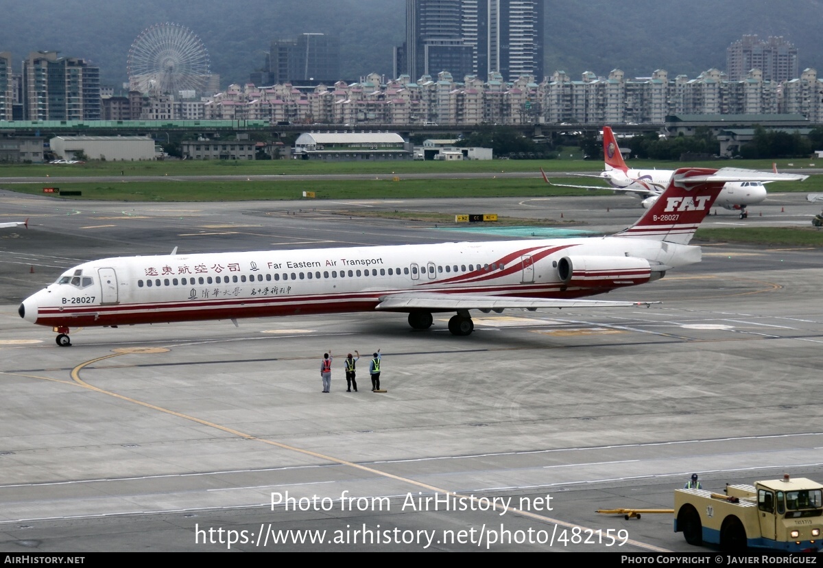 Aircraft Photo of B-28027 | McDonnell Douglas MD-83 (DC-9-83) | Far Eastern Air Transport - FAT | AirHistory.net #482159