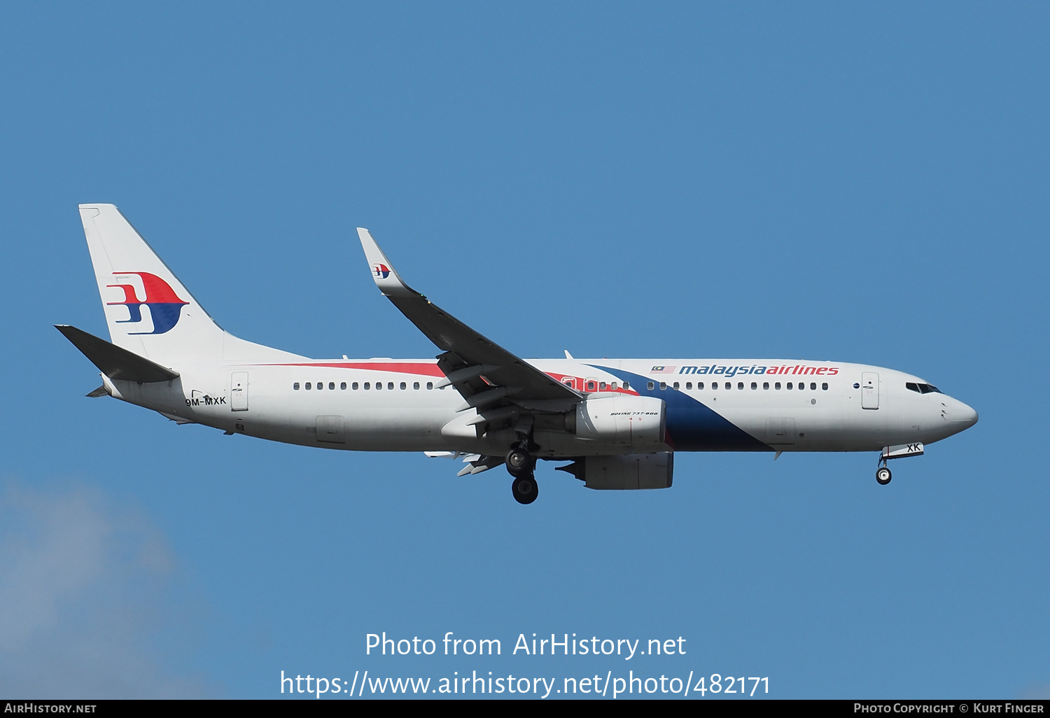 Aircraft Photo of 9M-MXK | Boeing 737-8H6 | Malaysia Airlines | AirHistory.net #482171