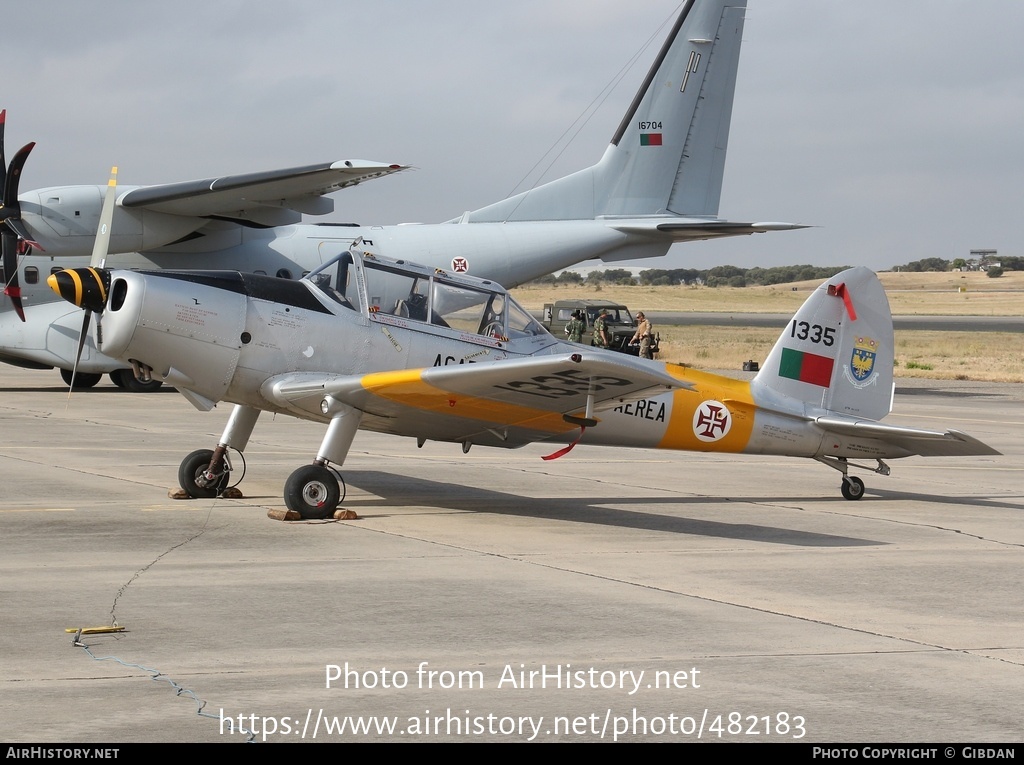 Aircraft Photo of 1335 | De Havilland Canada DHC-1 Chipmunk T20 | Portugal - Air Force | AirHistory.net #482183