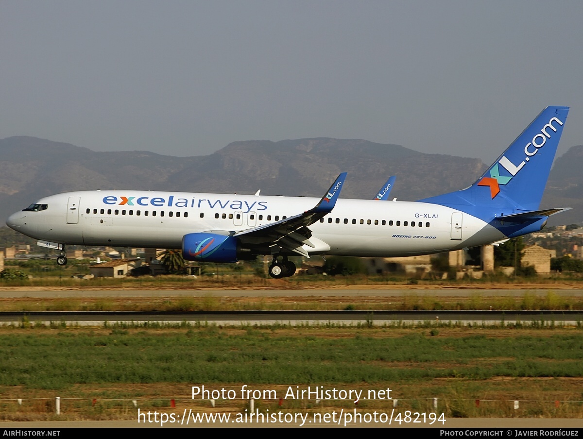 Aircraft Photo of G-XLAI | Boeing 737-8Q8 | XL Airways | AirHistory.net #482194