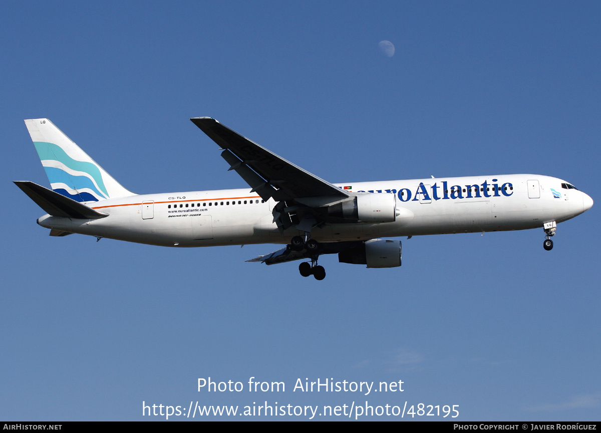 Aircraft Photo of CS-TLQ | Boeing 767-3Y0/ER | Euro Atlantic Airways | AirHistory.net #482195