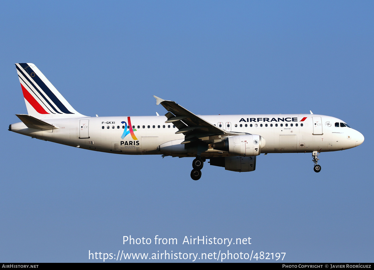 Aircraft Photo of F-GKXI | Airbus A320-214 | Air France | AirHistory.net #482197