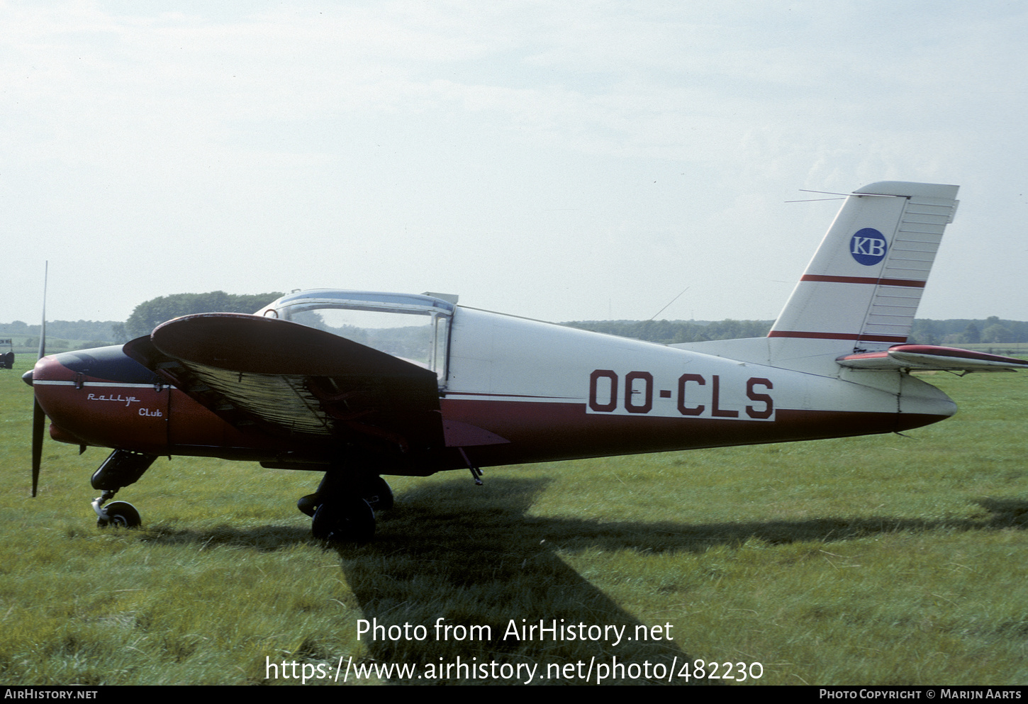 Aircraft Photo of OO-CLS | Socata MS-880B Rallye Club | AirHistory.net #482230