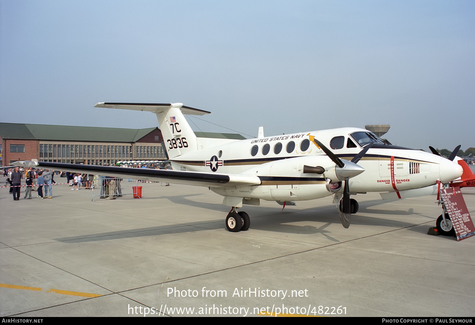 Aircraft Photo of 163836 / 3836 | Beech UC-12M Super King Air (A200C) | USA - Navy | AirHistory.net #482261