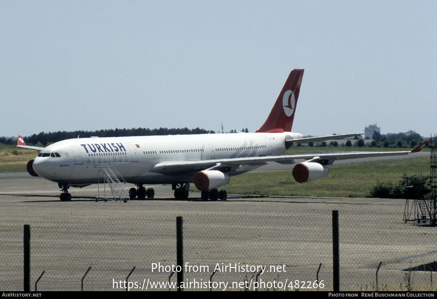 Aircraft Photo of 6Y-JMP | Airbus A340-313 | Turkish Airlines | AirHistory.net #482266