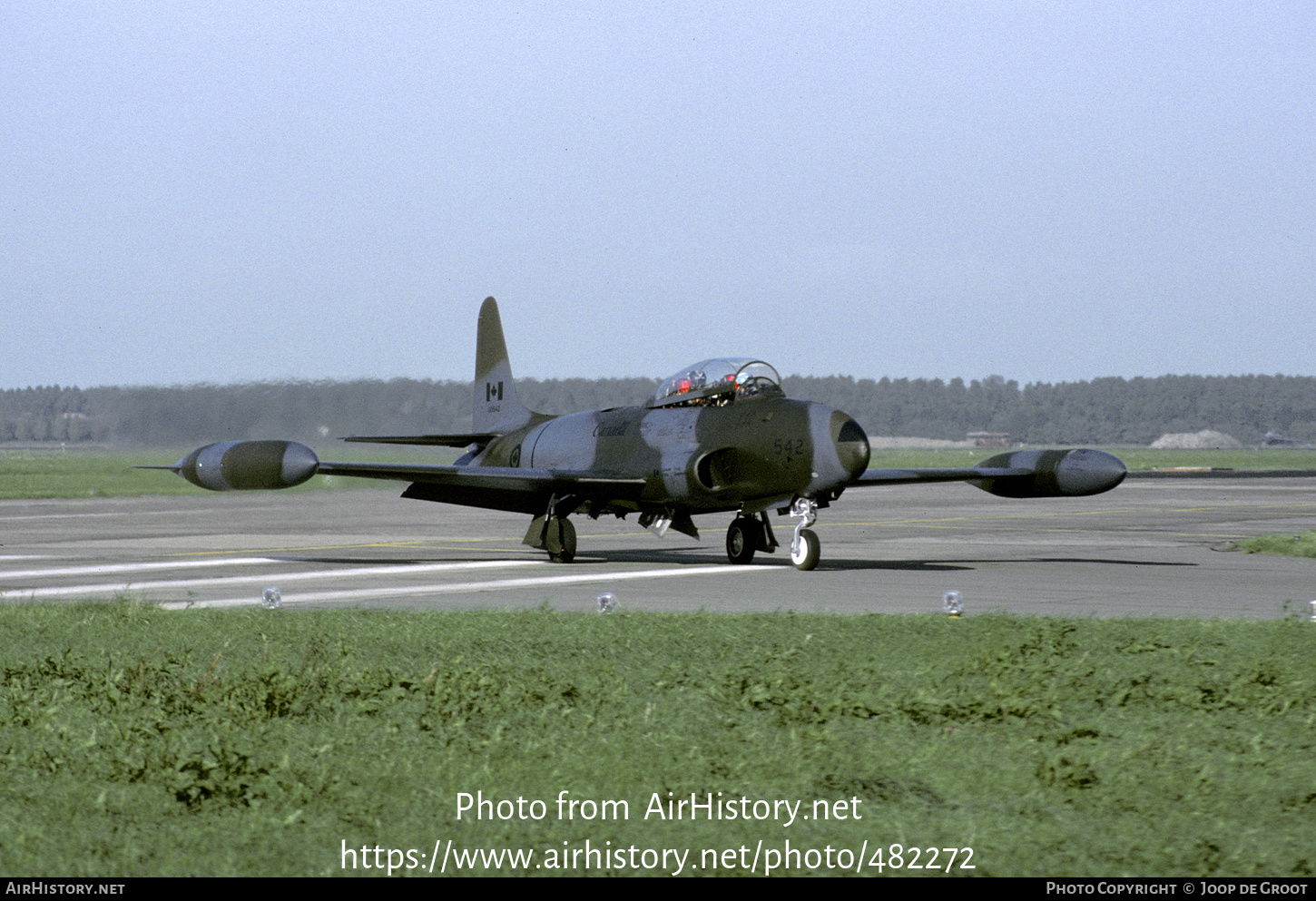 Aircraft Photo of 133542 | Canadair CT-133 Silver Star 3 | Canada - Air Force | AirHistory.net #482272