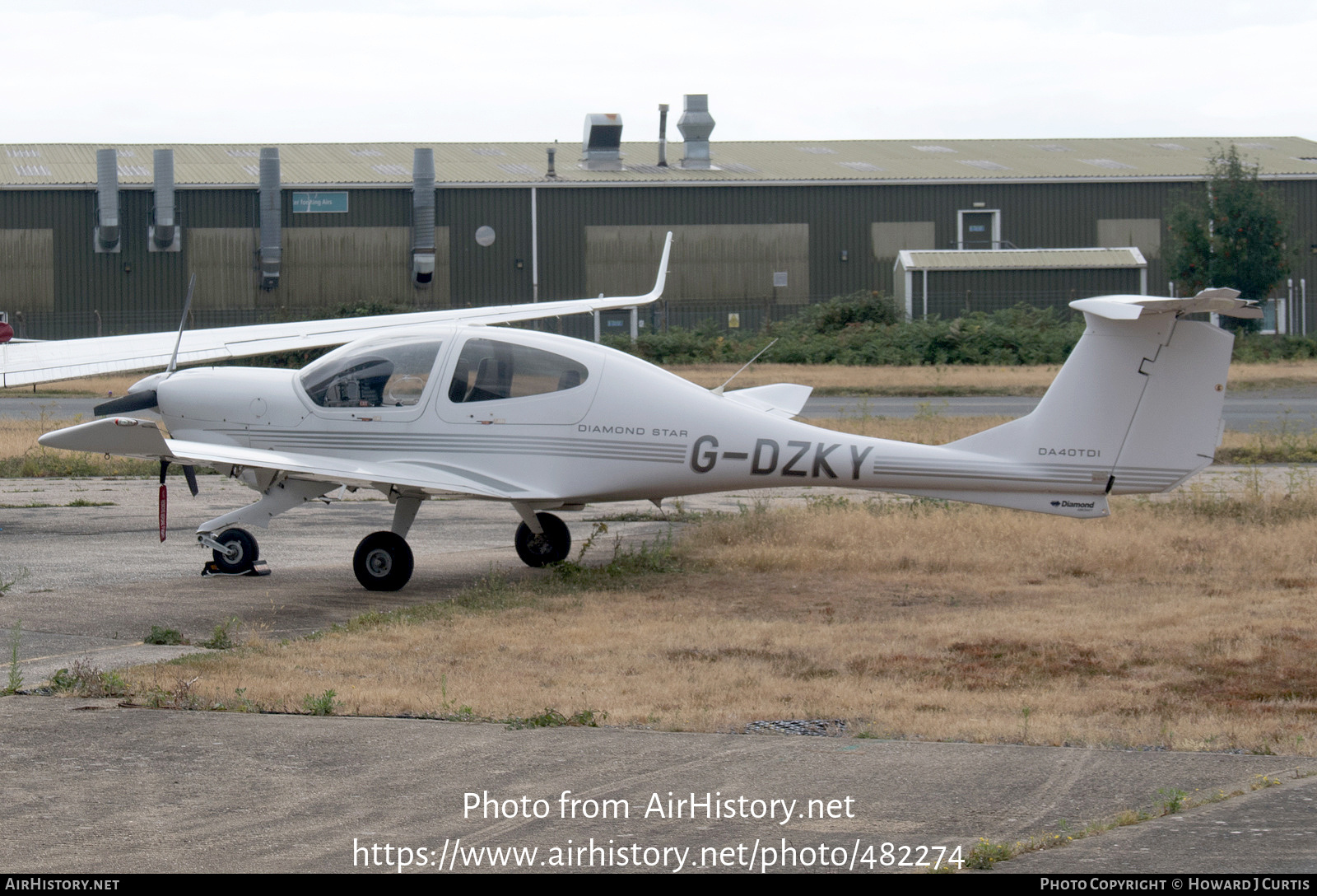 Aircraft Photo of G-DZKY | Diamond DA40D Diamond Star TDI | AirHistory.net #482274